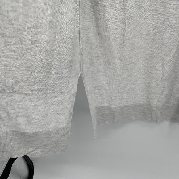 EVEREVE NWT Peyton Jensen Jayda Gray Duster Cardigan with Snake Trim // XS - Picture 4 of 14